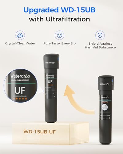 Waterdrop 15UB-UF 0.01 μm Ultra Filtration Under Sink Water Filter System - Image 3