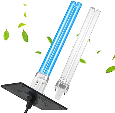 COOSPIDER 18W HVAC UV Light, Air Purifier for Whole House, UVC Light in Duct for AC Duct, with 1 Spare Bulb, 253.7nm Wavelength Ozone Free 110V (CTUV-D18) by Coospider