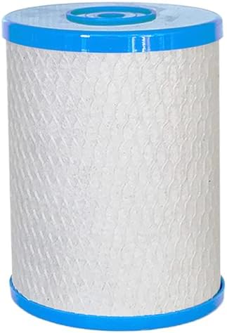 Replacement Water Filter Compatible with CB6 Carbon Block Filters for MP and MPC System, 0.5 Micron with 1/4" Female NPT, 4.5" Diameter, 6.5" Height, 1 PACK by FILSADAE