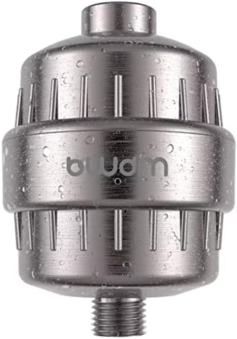 Shower Filter Brushed Nickel Remove Chlorine softer hair and skin by Welcometobwdmhouse