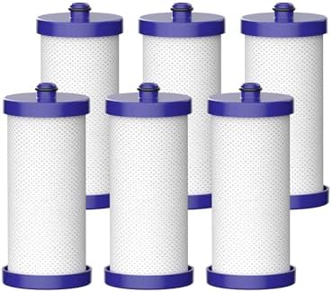 Waterdrop WF1CB Refrigerator Water Filter, 6 Pack by Waterdrop