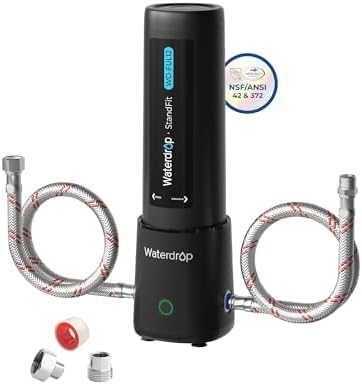 Waterdrop UL12A Under Sink Water Filter, Upgraded for 10UA, Time Reminder by Waterdrop
