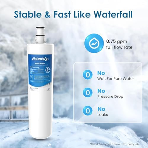 Waterdrop 3US-MAX-F01, 3US-PF01 Under Sink Water Filter, 3 Pack - Image 5