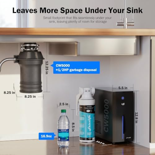 Frizzlife Under Sink Water Chiller Cooling System with Filter, CW5000+MS99 - Image 4