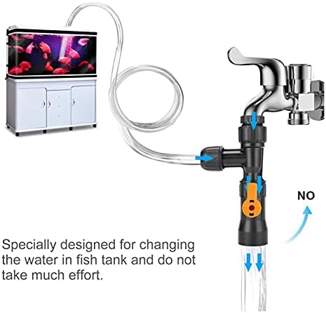 balacoo Faucet Type Aquarium Water Changer for Fish Tank - Image 3
