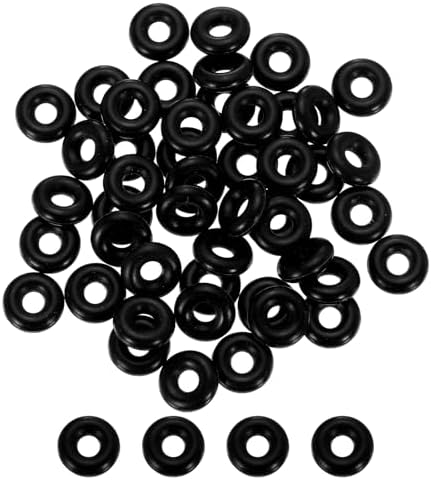 uxcell 100Pcs AS-104 NBR 70A O-Rings 1/8"ID x 3/32"CS/0.112"ID x 0.103"CS by uxcell