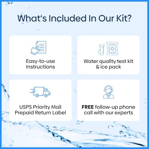 ETR Labs Premium Water Quality Test Kit- Tests 118 Substances in Drinking Water (Heavy Metals, Lead, Nitrates, VOCs, Chemicals & More)-Advanced Home Sample Kit with Prepaid Mailer & Expert Lab Support - Image 4