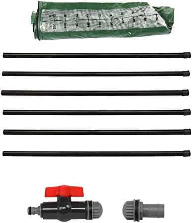 50 Gallon Collapsible Rain Barrel, Rain Catcher Barrel, Portable Rainwater Collection System with Volume Scale Mark, Spigots and Overflow Kit, Rain Water Barrel Collector for Garden, Green - Image 6