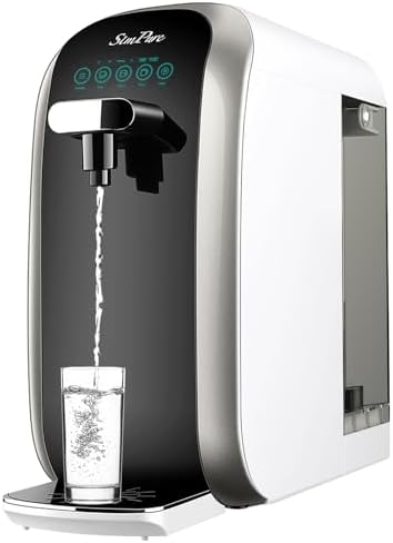 SimPure Y7P-BW UV Countertop Reverse Osmosis Water Filter, 5 Stage RO by SimPure_Water