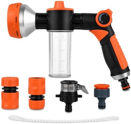 Dog Washing Hose Attachment, 8-in-1 Dog Shower Attachment & Hose Nozzle by Unknown