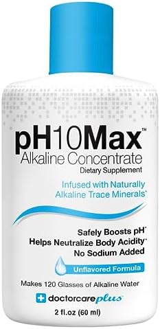 pH Alkaline Water Drops, Unflavored, 2 Fl Oz by DoctorCarePlus