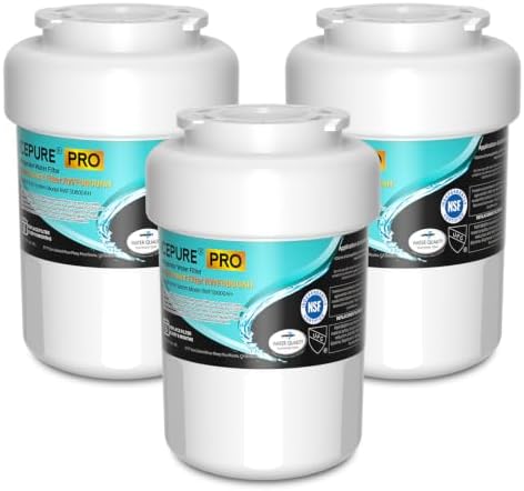 ICEPURE RWF0600A NSF401&53&42 Replacement for GE MWF, MWFP, MWFA, MWFAP, MWFINT, GWF, GWFA, HWF, HWFA, HDX FMG-1, Smartwater, WFC1201, GSE25GSHECSS, 3PACK by ICEPURE