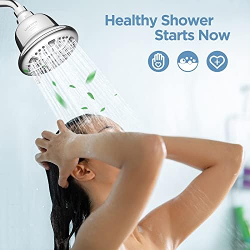 MakeFit Filtered Shower Head Bundle with 1-PACK Shower Filter Replacement Cartridge - Image 4