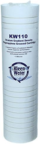 KleenWater KW110-5M Dirt Rust and Sediment Filters, Compatible with Aqua Pure AP110 Whirlpool WHKF-GD05, Set of 6 Filters - Image 2