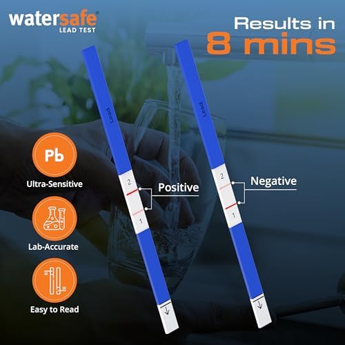Watersafe® Lead in Drinking Water Test Kit – EPA-Compliant & Lab-Verified 8-Minute Detection Below 5 PPB – Easy & Accurate DIY Home Testing for Tap & Well Water - 2 Pack - Image 4