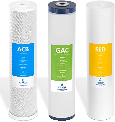 Express Water 3-Stage 100K Gallon Heavy Metal & Whole House Water Filter Set for Sediment, Rust, Chlorine Reduction - Image 5