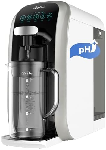 SimPure Y7T-A Countertop Reverse Osmosis Water Filter, 5 Stage Mineral RO by SimPure_Water