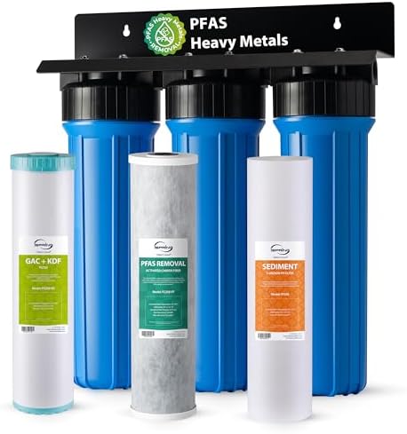 iSpring PFAS & Heavy Metals Whole House Water Filter System by iSpring