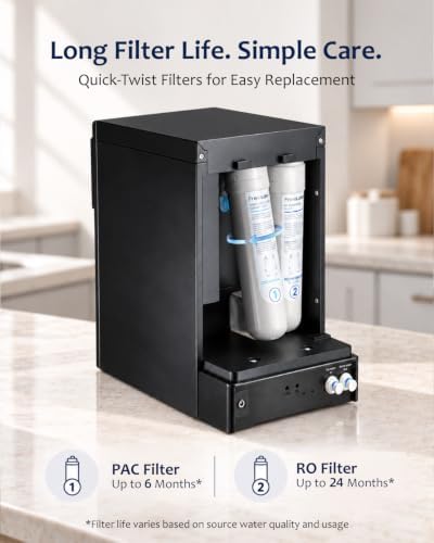 Countertop Reverse Osmosis Water Filter, Tank or Direct Water Line - Image 6