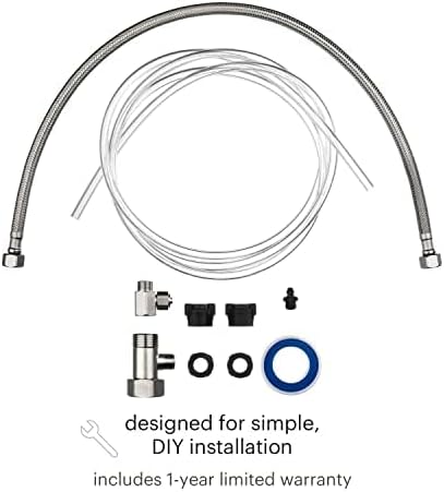 Brondell Fresh Spa Adjustable, Bidet Attachment FSA-25 for Toilet Seats with Adjustable Single Nozzle, Side Arm Control, Thin Profile, White (Dual Temperature) - Image 3