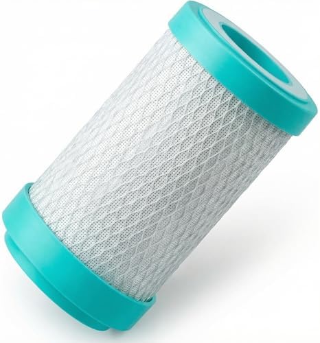 RV Water Softener Prefilter Replacement - 5-Micron, 2-Stage Filtration with Coconut Shell Carbon Block by NPGLOBAL