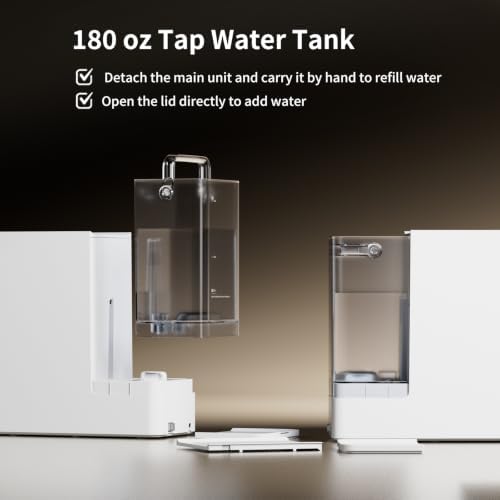 Waken Electric UV Countertop RO Water Filter System, White - Image 5