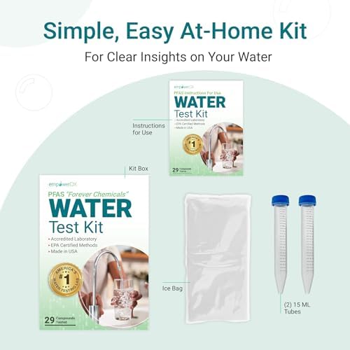 empowerDX PFAS Water Test | All Drinking Water | 25+ Forever Chemicals Tested Like PFOA & PFOS | Easy, At-Home Kit, All Fees Included | EPA & NELAP Certified | Results in 5 Days - Image 7