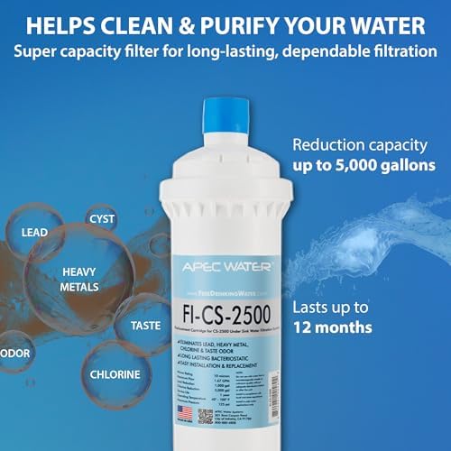 APEC Water FI-CS-2500 Replacement Filter, for CS-2500 System - Image 4