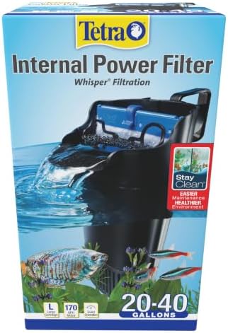 Tetra Whisper 200 GPH Internal Power Aquarium Filter by Tetra