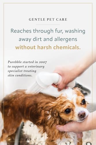 Purebble Pro – Professional Microbubble Shower Head for Hair Salons, Pet Salons, and Home Baby Care | High-Performance Concentrated Shower Stream | Made in Japan (Pink/White) - Image 4