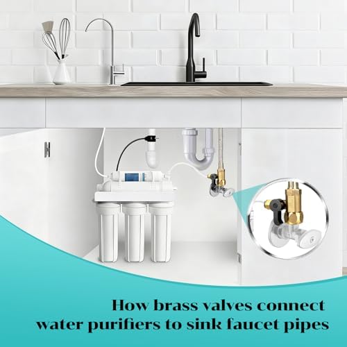 32.8 feet Refrigerator Water Supply Hose Kit For reverse osmosis water lines and ice maker water lines in refrigerators Quick-connect fittings for purifying filter faucet connections - Image 3