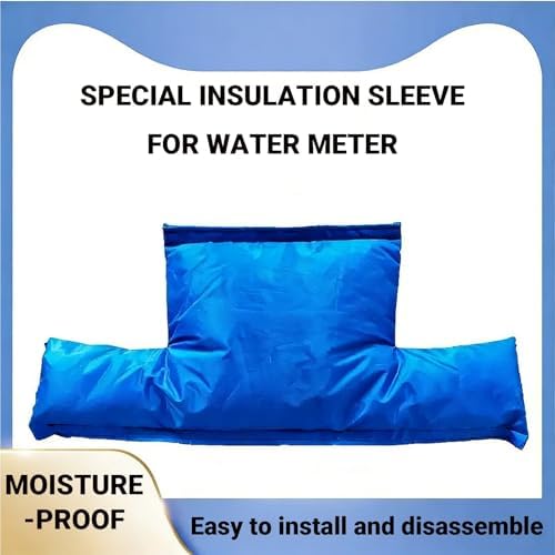 Outdoor Faucet Covers for Winter Freeze Protection,Backflow Preventer Cover Insulated，Water Sprinkler Covers for Outside,Well Pump Bag， Protects from Severe Snow and Intense Sun - Image 2