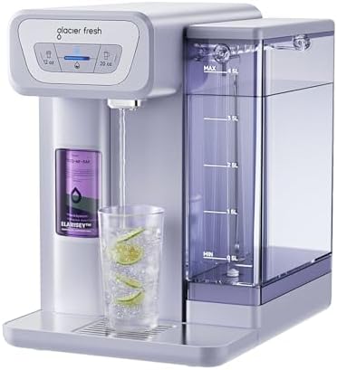 GLACIER FRESH C03 Coolon Countertop Cold Water Purifier, Zero Wastewater by GLACIERFRESH