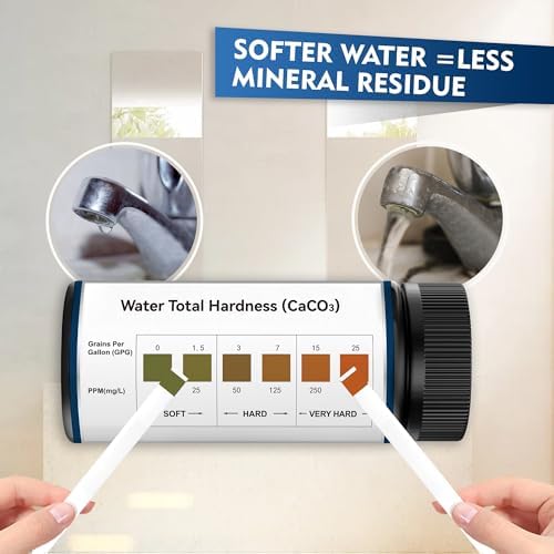 Water Hardness Test Kit-150 Strips Water Quality Testing 0-425 ppm - Image 3