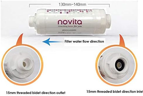Gentle Prince Nobita Bidet Filter BF-100 + Compatible Bidet Filter 2pieces - Image 2