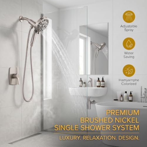 Magnetic Handheld Shower Head Brushed Nickel - Image 3