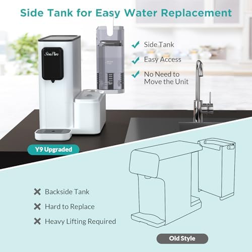 SimPure Y9A UV Countertop Reverse Osmosis Water Filter, Alkaline - Image 6
