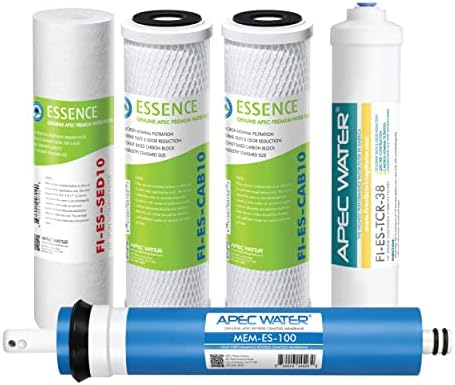 APEC Water FILTER-MAX-ES100 Replacement Filter Set, High Capacity, 100 GPD by APECWaterSystems