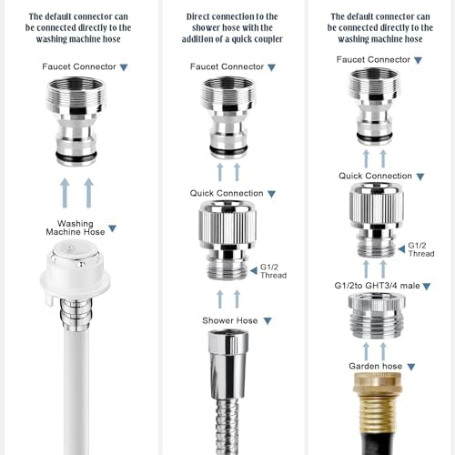 Faucet Quick Adapter Connector with Aerator - Image 2