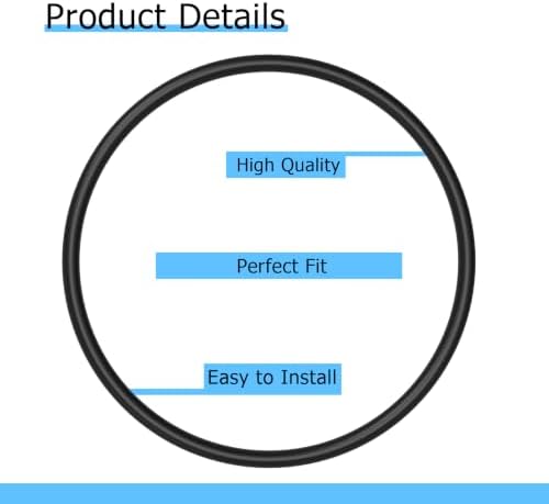 151122 Water Filter O-Ring Compatible with Big Blue Water Filter Housing Gasket for Pentair Pentek Seals with 5 Gram Grease Whole House Filter Replacement O-Rings, 3 Pack - Image 5