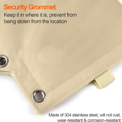Insulated Backflow Preventer Cover for Winter Freeze Protection - Image 4