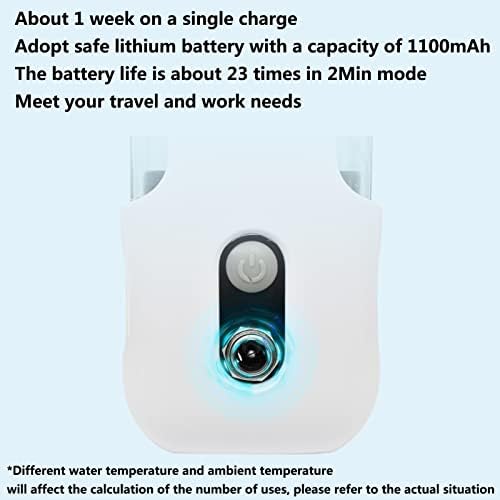 Hydrogen-Rich Water Generator Portable Hydrogen Alkaline Water Bottle PEM Membrane & SPE Technology Ionizer Make Hydrogen Content Up to 1350PPB Hydrogen Water Bottle for Home Travel 300Ml - Image 4