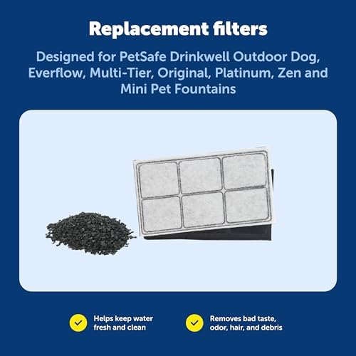 PetSafe Drinkwell Premium Carbon Filters, Dog & Cat Fountains, 12-Pack - Image 5