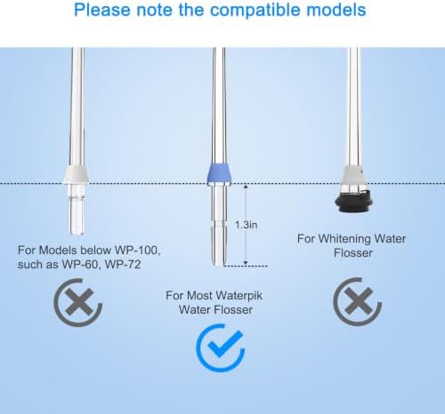 Water Flosser Replacement Tips for Waterpik,Replacement Heads for Waterpik - Image 7