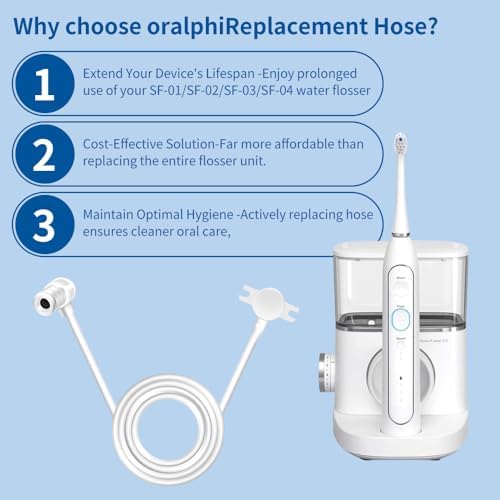 Replacemet Hose for Waterpik Sonic-Fusion Flossing Toothbrush, Hose for Waterpik Sonic-Fusion SF-01/02/03/04 Water Flosser, Replacement Parts for Water pik - Image 3
