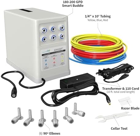 AquaticLife Smart Buddie Booster Pump Kit, 180-200 GPD RO/DI - Image 2