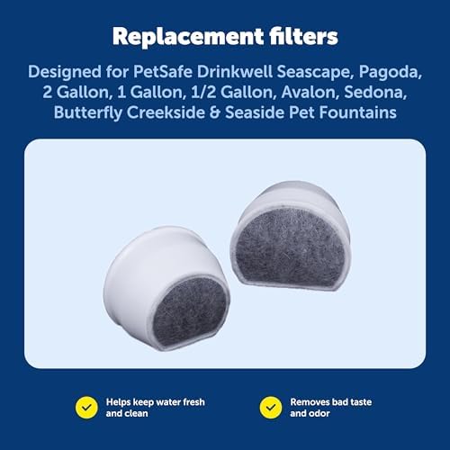 PetSafe Drinkwell Pet Fountain Replacement Carbon Filters, (Pack of 48) - Image 5