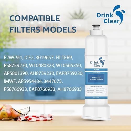 ICE2 F2WC9I1 ICE Maker Filter Replacement, 1 Pack - Image 2
