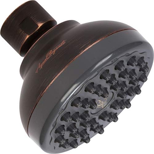 Aqua Elegante Pressure Boosting Shower Head - 2.5 GPM - Oil-Rubbed Bronze by AquaElegante