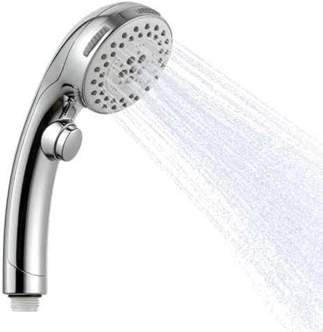 OFFO 5 Mode RV Shower Head Replacement, On Off Switch for Water Saving, High Flow Powerful Boosting Showerheads, Chrome by OFFO